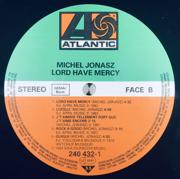Michel Jonasz / Lord Have Mercy - LP, Comp (VG+/VG+) - Image 4