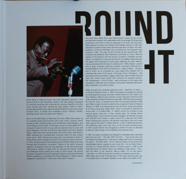 Miles Davis / Round Midnight - LP, Comp, RE (M/M) - Image 4
