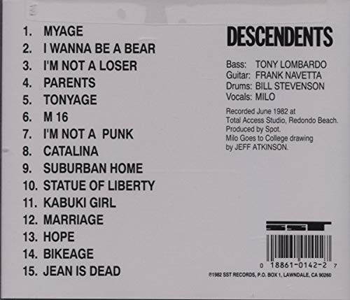 Descendents / Milo Goes To College - CD - Image 2