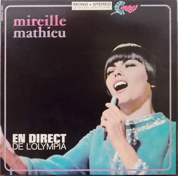 Mireille Mathieu / En Direct De L'Olympia - LP, Album (VG+/VG+)