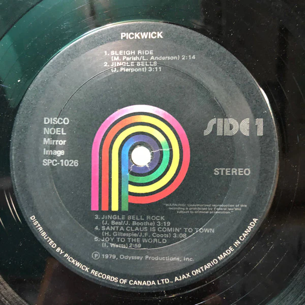 Mirror Image  / Disco Noël - LP (VG/VG) - Image 3