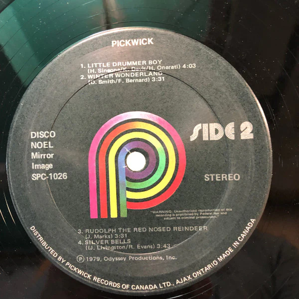 Mirror Image  / Disco Noël - LP (VG/VG) - Image 4