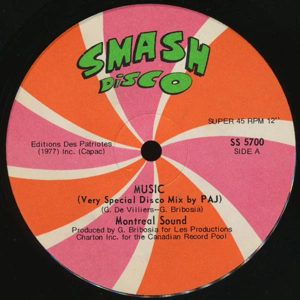 Montreal Sound / Music - LP Used 12''