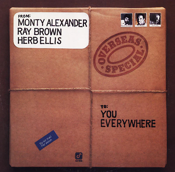 Monty Alexander, Ray Brown, Herb Ellis / Overseas Special - LP, Album (VG+/VG+)