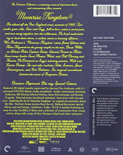 Moonrise Kingdom (The Criterion Collection) - Blu-Ray (Used) - Image 2