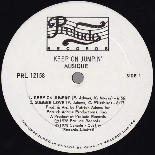 Musique / Keep On Jumpin' - LP, Album (VG+/VG+) - Image 3