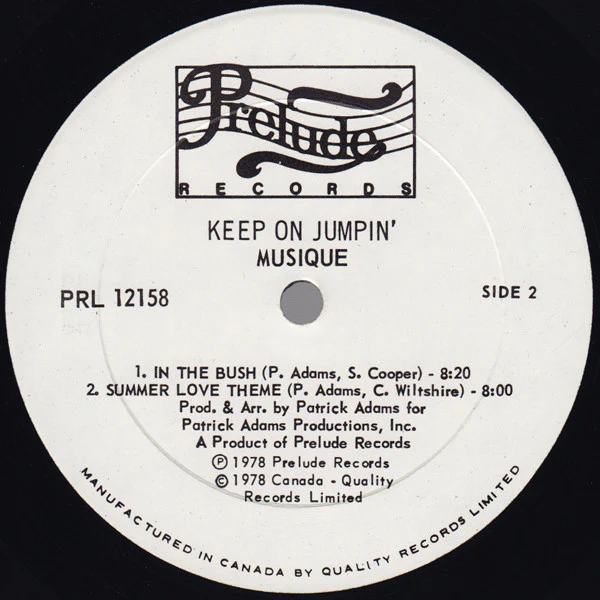 Musique / Keep On Jumpin' - LP, Album (VG+/VG+) - Image 4