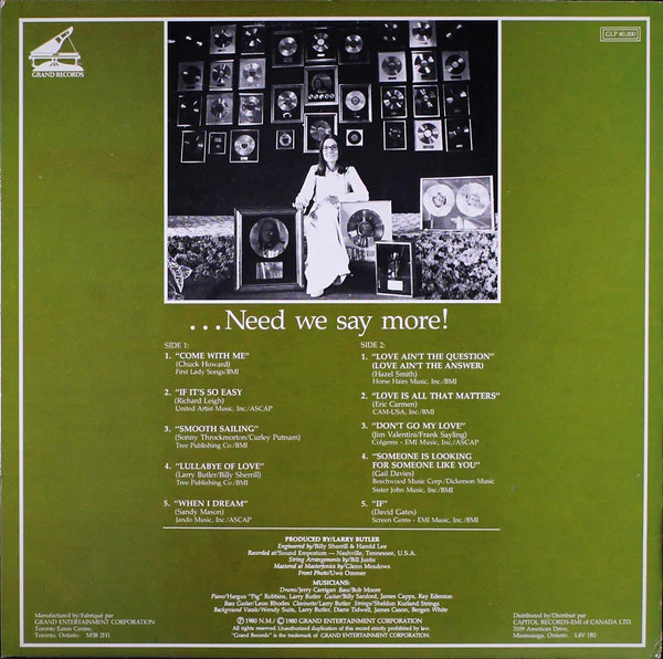 Nana Mouskouri / Come With Me - LP, Album (M/M) - Image 2