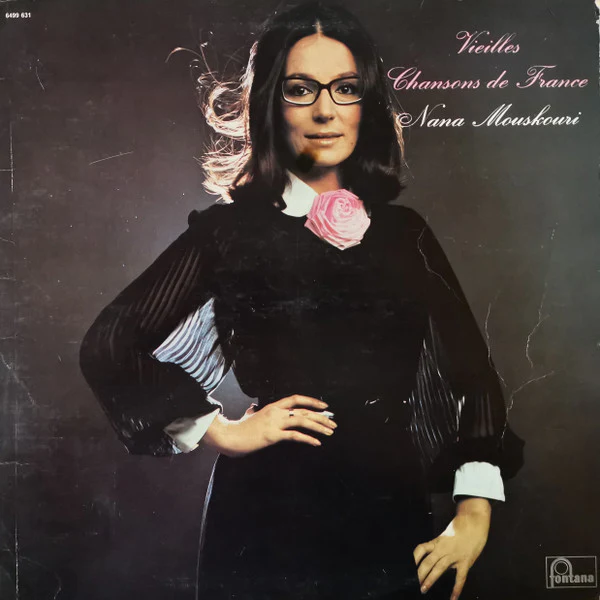 Nana Mouskouri / Vieilles Chansons De France - LP, Gat (VG+/VG+)