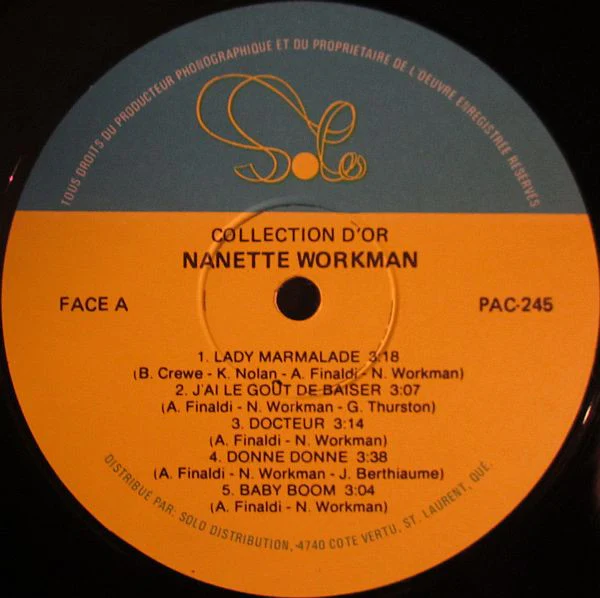 Nanette Workman / Collection D'or - LP, Comp (VG+/VG+) - Image 3