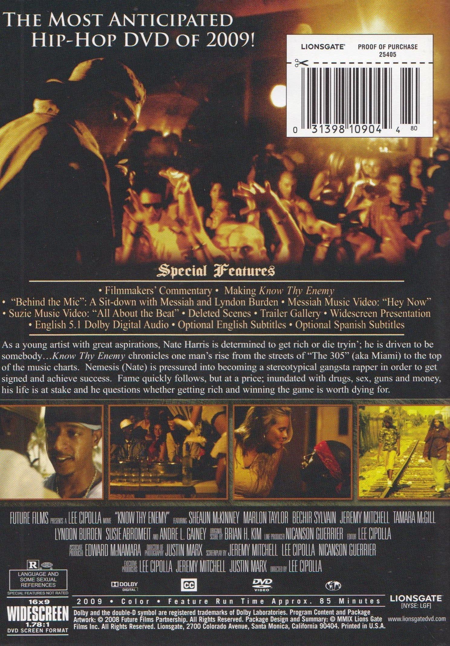 NEW Know Thy Enemy (DVD) - Image 2