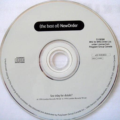 New Order / (The Best Of) NewOrder - CD, Comp, Club (VG+/VG+) - Image 3