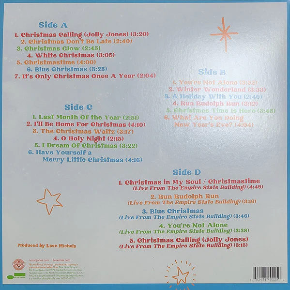 Norah Jones / I Dream Of Christmas - 2xLP, Album, Dlx (M/M) - Image 2