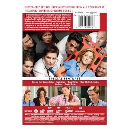 Nurse Jackie: The Complete Series - DVD - Image 3
