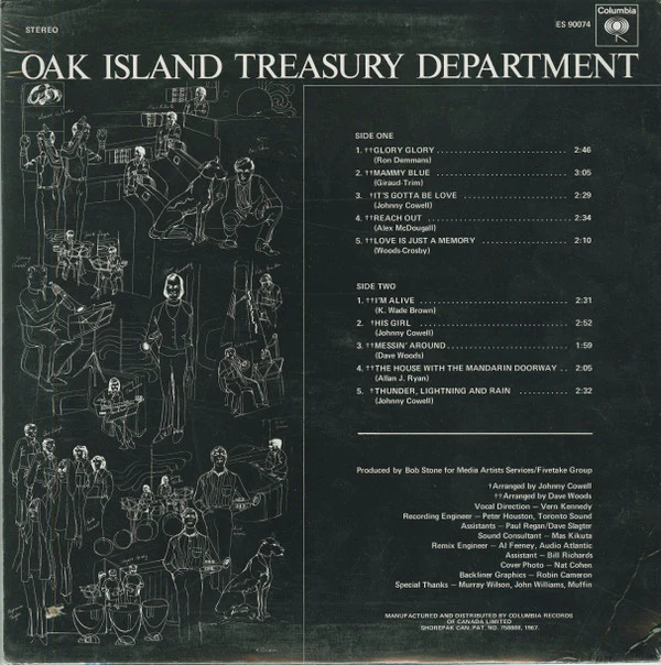 Oak Island Treasury Department / Oak Island Treasury Department  - LP, Album (VG/VG) - Image 2