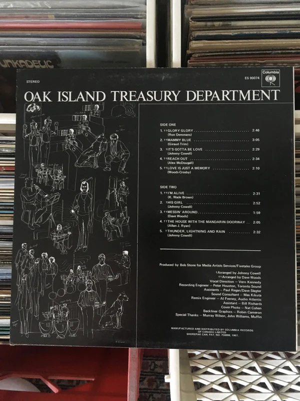 Oak Island Treasury Department / Oak Island Treasury Department  - LP, Album (VG/VG) - Image 4