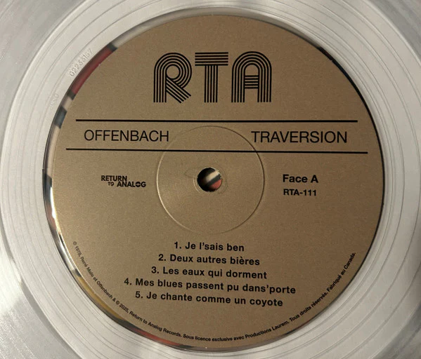 Offenbach / Traversion - LP, Album, RP, Cle (M/M) - Image 4