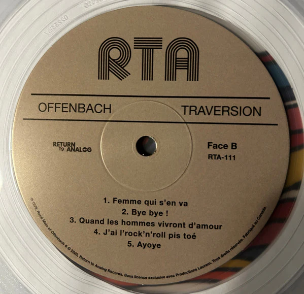Offenbach / Traversion - LP, Album, RP, Cle (M/M) - Image 5