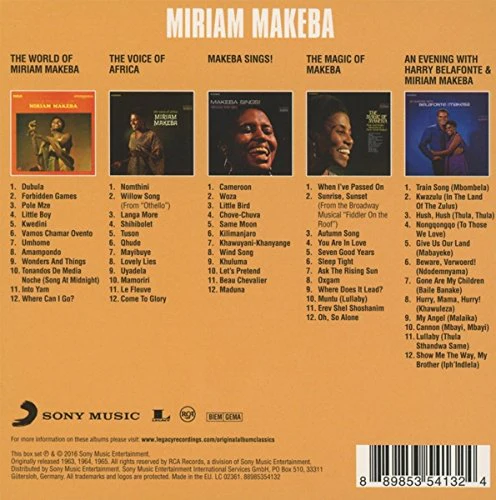 Miriam Makeba / Original Album Classics - CD - Image 2