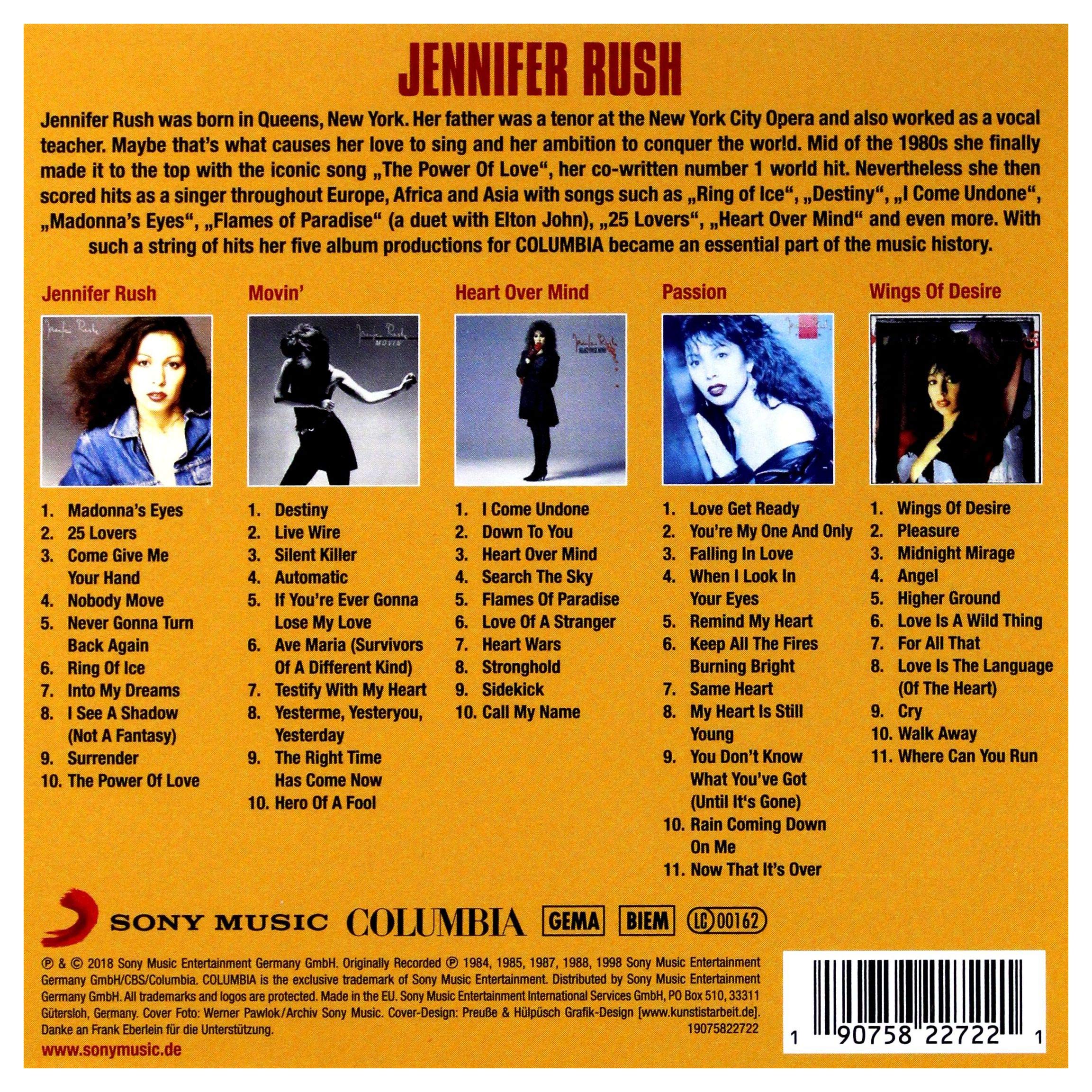 Jennifer Rush / Original Album Classics - CD - Image 2