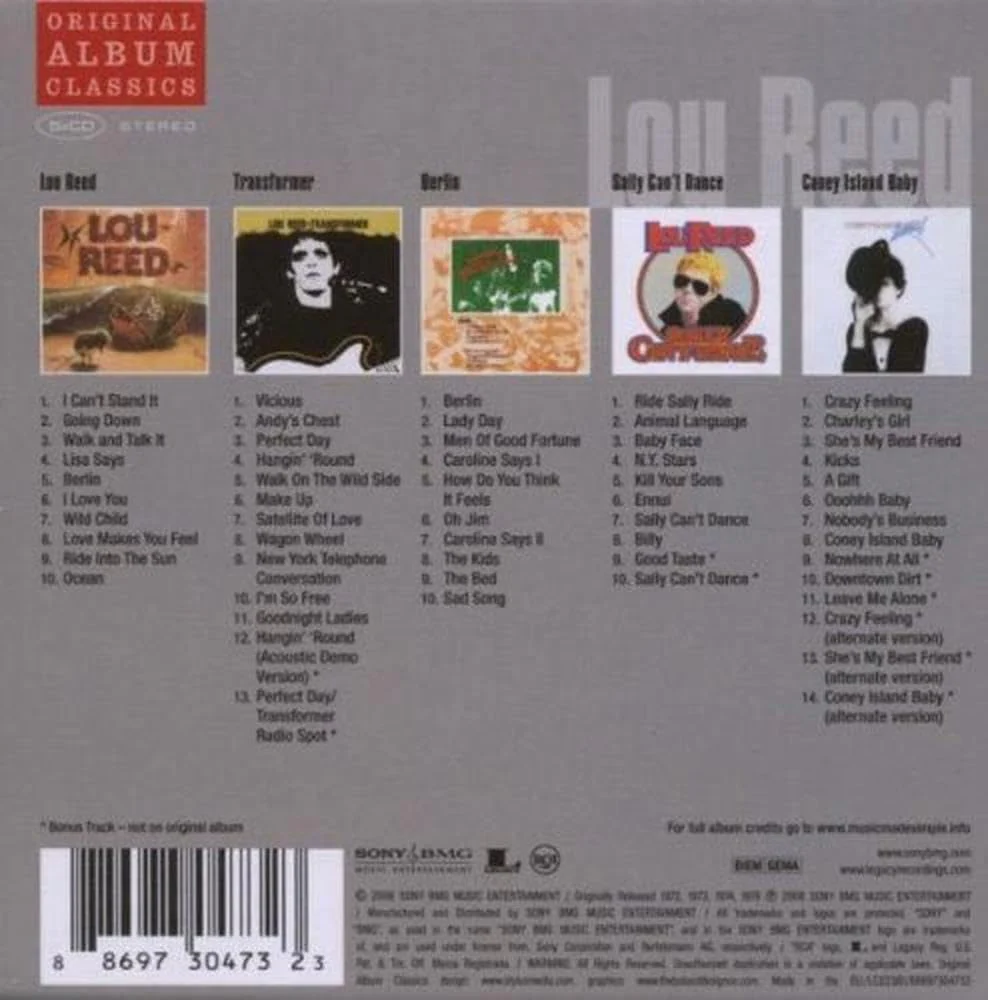 Lou Reed / Original Album Classics - CD - Image 2