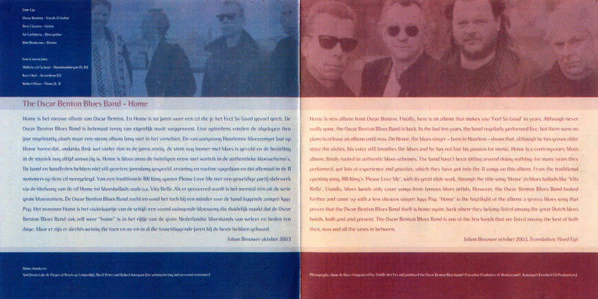 Oscar Benton Blues Band / Home - CD, Album (VG+/VG+) - Image 4