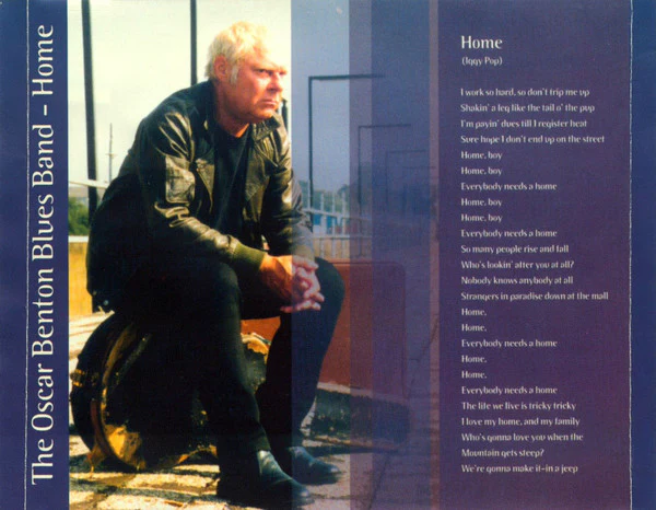Oscar Benton Blues Band / Home - CD, Album (VG+/VG+) - Image 5