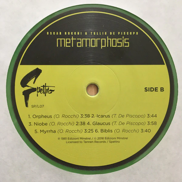 Oscar Rocchi, Tullio De Piscopo / Metamorphosis - LP, Album, Ltd, Num, RE, Gre (M/M) - Image 4