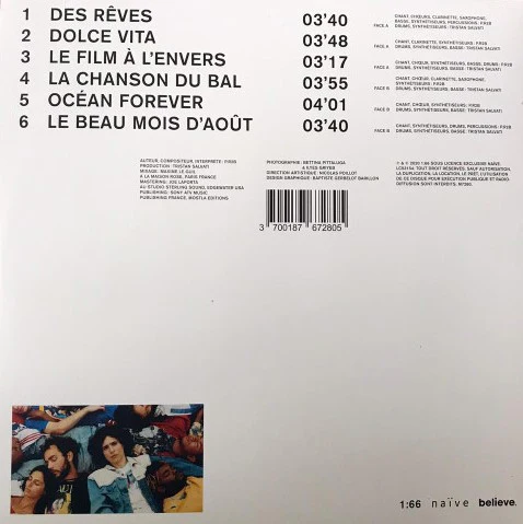P.R2B / Des Rêves - 12", EP, Ltd (M/M) - Image 2