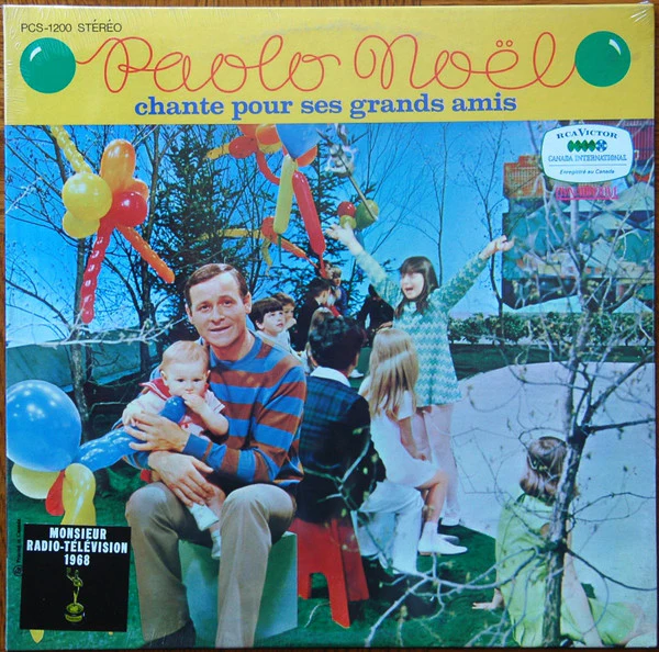 Paolo Noël / Chante Pour Ses Grands Amis - LP, Album (VG+/G+)