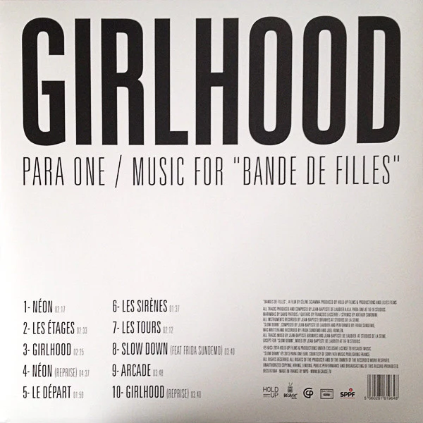 Para One / Girlhood (Music For "Bande De Filles") - LP, Album + CD, Album (M/M) - Image 2