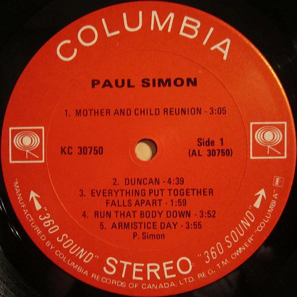 Paul Simon / Paul Simon - LP, Album (VG+/VG+) - Image 3