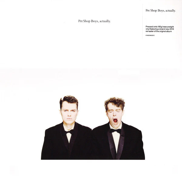 Pet Shop Boys / Actually - LP