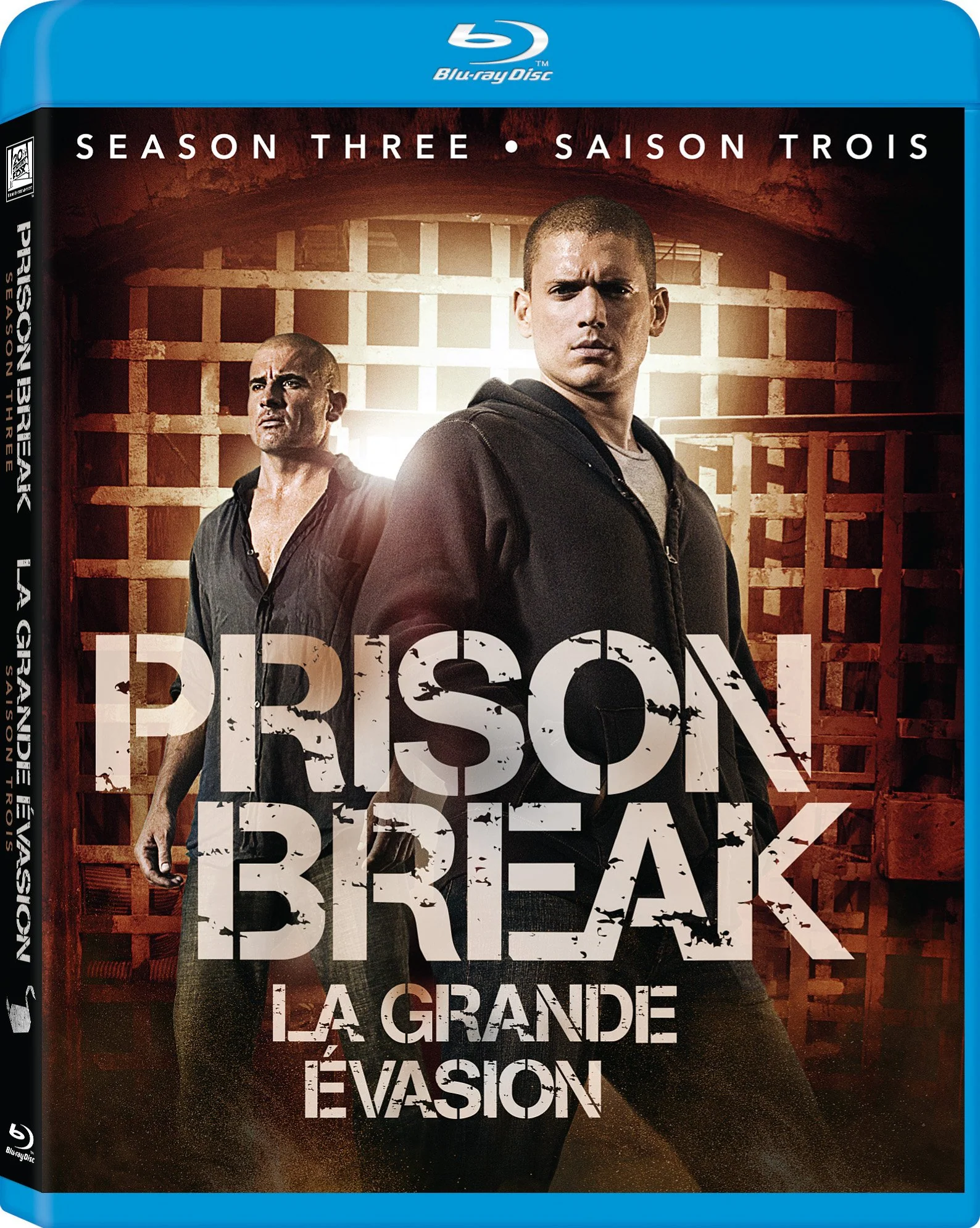 Prison Break Season 3 (Bilingual) [Blu-ray]