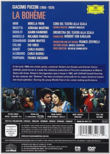 Puccini: La Bohème - DVD (Used) - Image 2