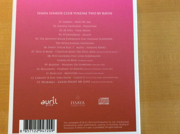 Ravin / Issaya Siamese Club Volume Two - CD (M/M) - Image 2