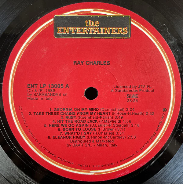 Ray Charles / Ray Charles - LP, Comp (VG+/VG+) - Image 3