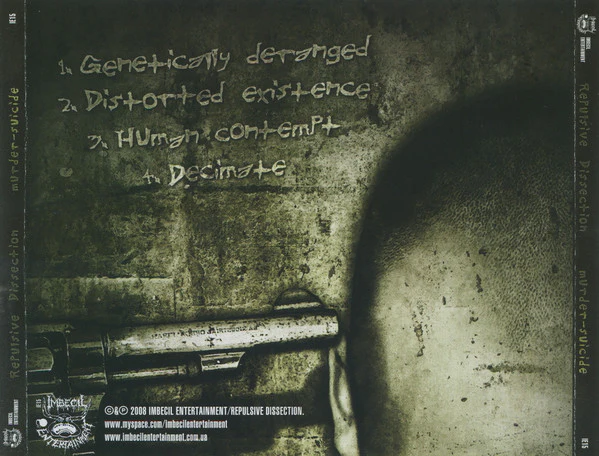 Repulsive Dissection / Murder-Suicide - CD (Used) - Image 2