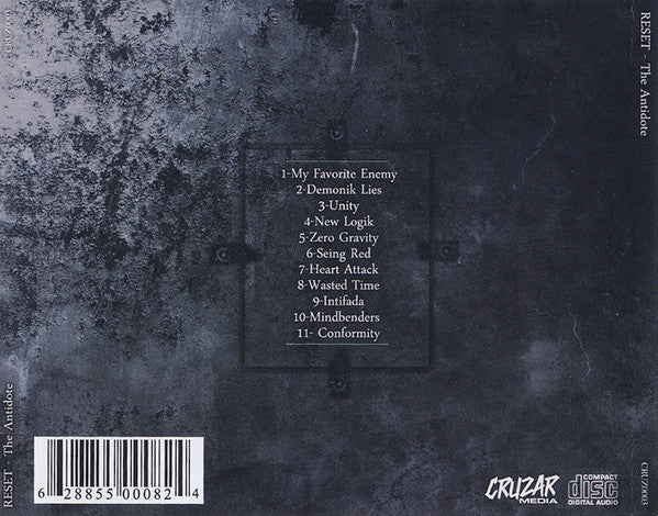Reset / The Antidote - CD (Used) - Image 2