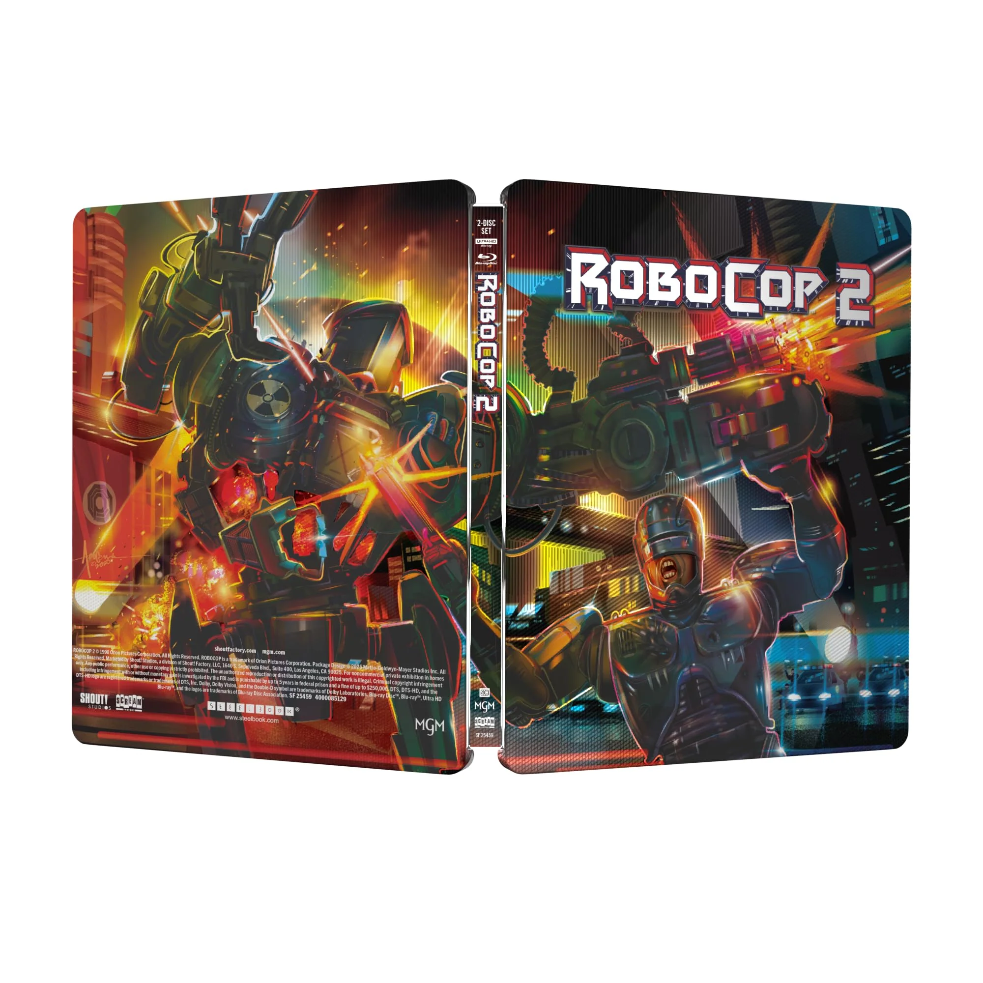 RoboCop 2 (Limited Edition Steelbook) - 4K - Image 3