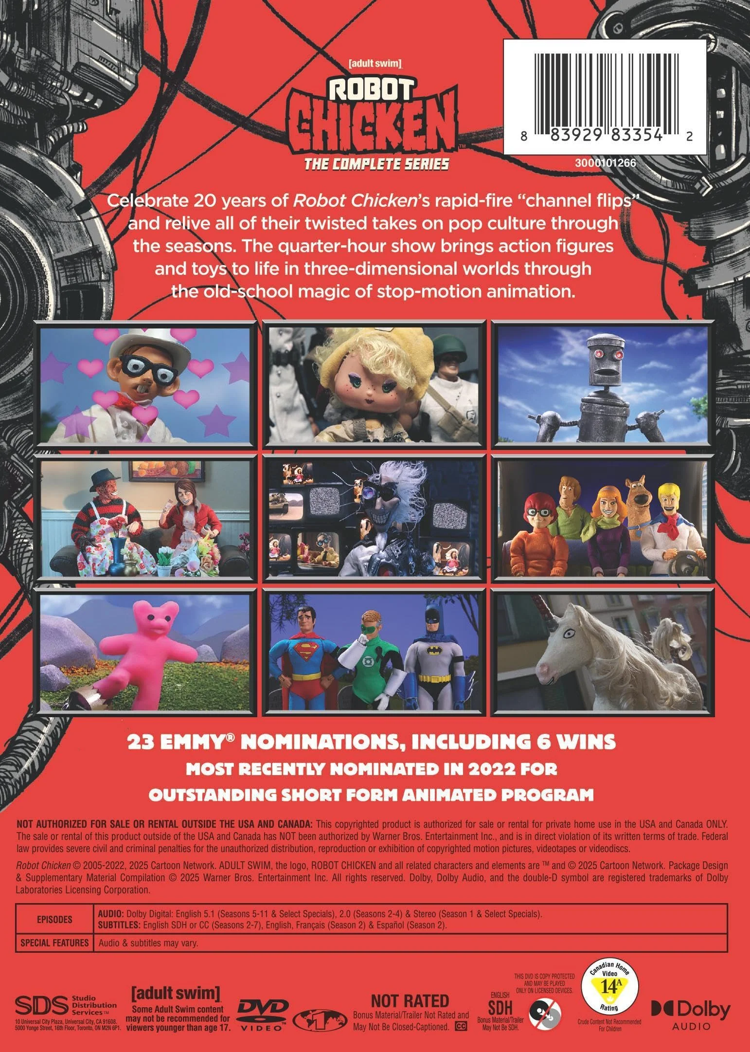 Robot Chicken / The Complete Series - DVD - Image 3
