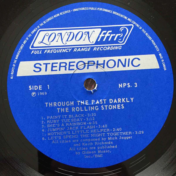 Rolling Stones* / Through The Past, Darkly (Big Hits Vol. 2) - LP, Comp, Oct (VG+/VG) - Image 3
