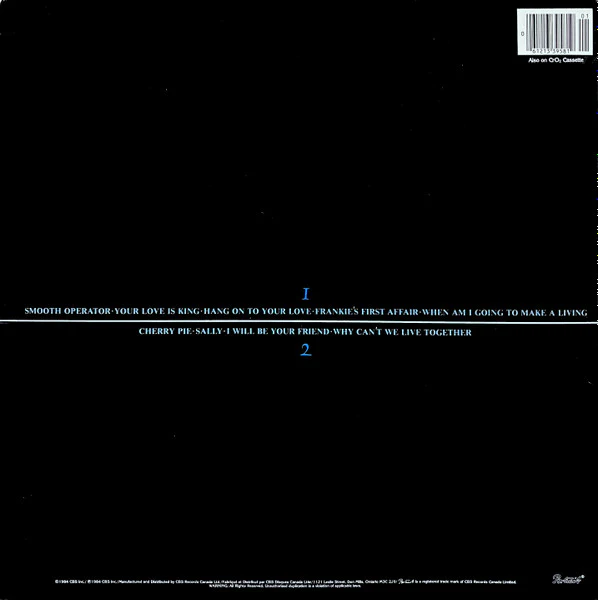 Sade / Diamond Life - LP, Album, Gat (VG+/VG) - Image 4