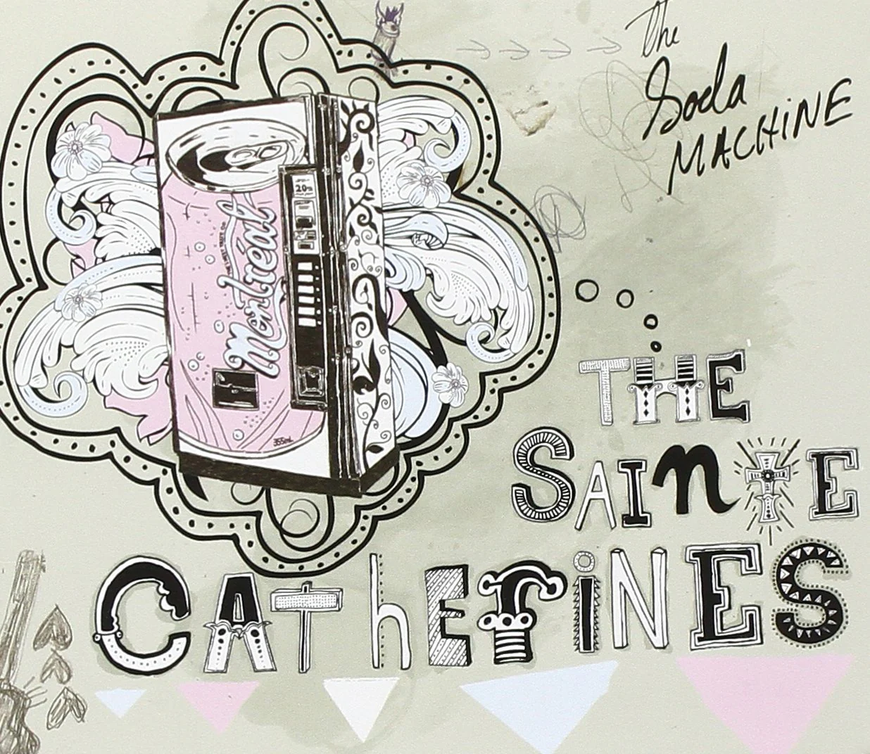 The Sainte-Catherines / The Soda Machine - CD (Used)