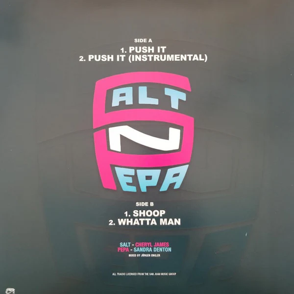 Salt 'N' Pepa / Push It - 12", Single, Ltd, Cle (M/M) - Image 2