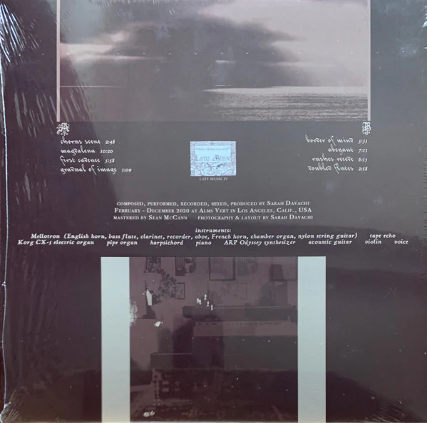 Sarah Davachi / Antiphonals - LP, Album, Ltd, Sil (M/M) - Image 3