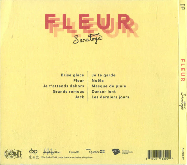 Saratoga  / Fleur - CD, Album, Gat (M/M) - Image 2