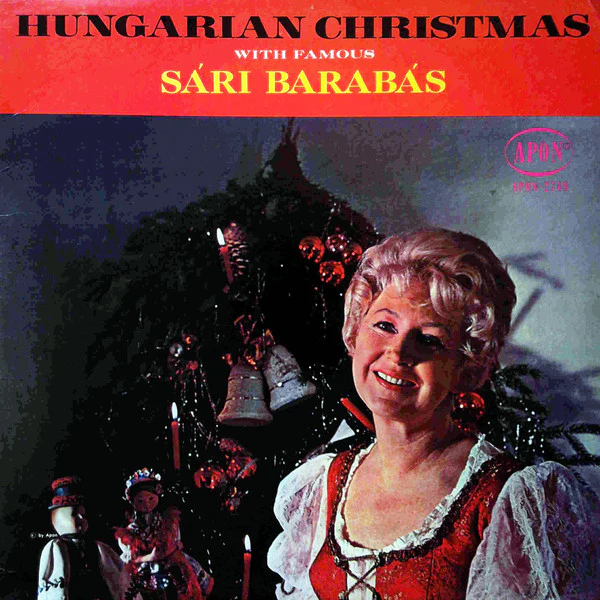 Sari Barabas / Hungarian Christmas With Famous Sari Barabas - LP, Album (VG/VG)