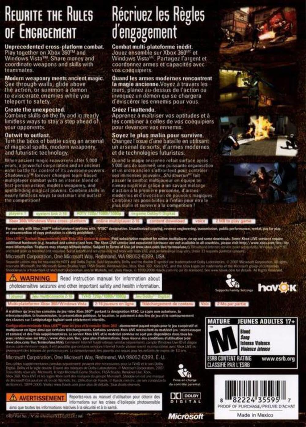 Shadowrun (Bilingual) - Xbox 360 - Image 2