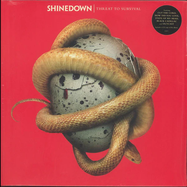 Shinedown / Threat To Survival - LP, Album, Gat + CD, Album (VG/VG+)